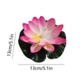 thumbnail image 3 of EGNMCR Water Sensing Lotuse Pool Lamp Floating Lotuse Pool Lamp Water Sensing Floating Pool Lamp LED Floating Solar Pool Lamp Diwali Festival Blessing River Lantern Solar light, 3 of 6