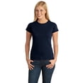 thumbnail image 1 of Gildan T-Shirt Ajusté Junior à Manches Courtes 100 pour Cent Coton. 64000L, 1 of 1