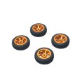 thumbnail image 2 of maskred 4pcs/set RC Car Wheel Rim Tire Modification Parts For 1/28 Wltoys K969 RC Car Vehicle Upgrade Wheel Gold 1Set, 2 of 6