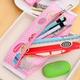 thumbnail image 4 of kurtrusly Kawaii Large-Capacity Simulation Biscuit Pencil Case PU Stationery Bag Pen Box, 4 of 9