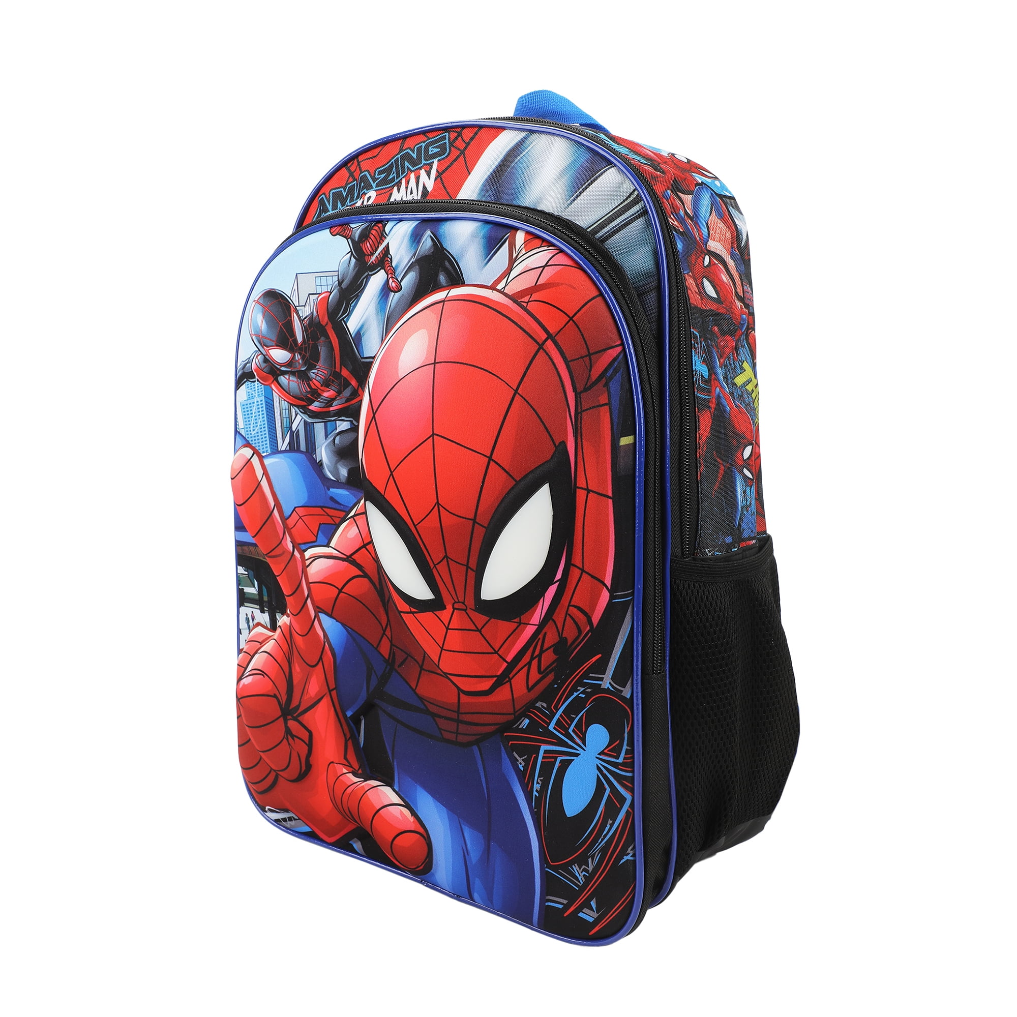Sac À Dos Lumineux Spiderman Activé Par Le Toucher 17"