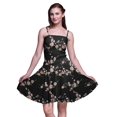 thumbnail image 1 of Bimba Robe d'Été Mini à Taille Smockée Imprimée pour Femmes, Tenue de Fête d'Été - TTTG, 1 of 5