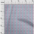 thumbnail image 1 of oneOone Viscose Jersey Fabric Leaves & Floral Block Printed Craft Fabric BTY 60 Inch Wide, 1 of 4