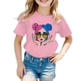 thumbnail image 1 of TZEWGL Tees For Child Graphic Printing Round Neck Short Sleeve Clothes For Girls Boys size 9-10T, 1 of 5