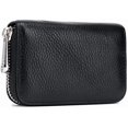 thumbnail image 1 of Tuydeen Credit Card Case Leather Mini Credit Card Wallet (Black), 1 of 4