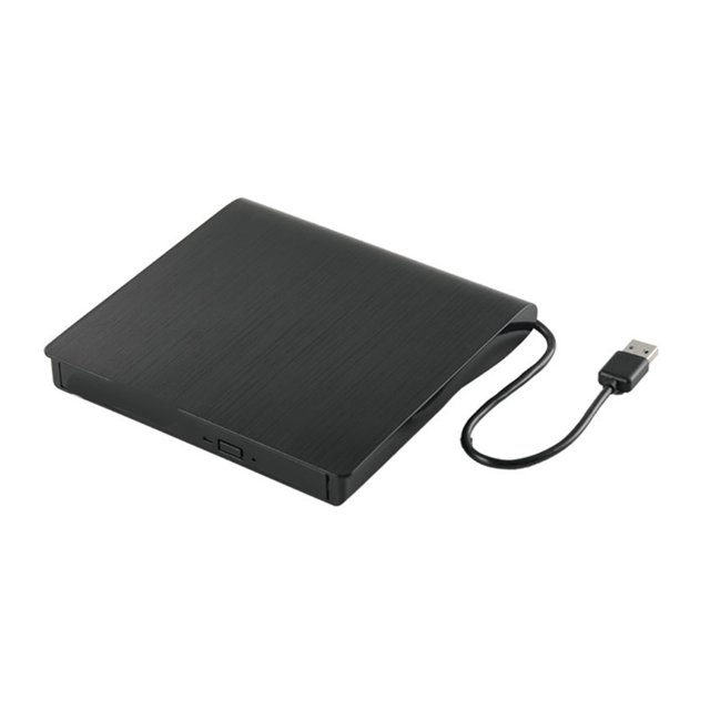 Portable USB 3.0 DVD-ROM CD ROM Optical Drive External SlimDisk Reader Desktop PC Laptop Tablet DVD Player ,Easy to Install
