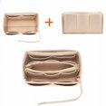 thumbnail image 4 of Felt Purse Insert Organizer Portable Cosmetic Bag Fit for Handbag Tote Various Bag, 4 of 6