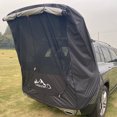 thumbnail image 3 of Tent Rain Car Rear Extension Awning Camping Picnic Sunshade Black, 3 of 7