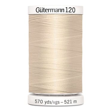 GÜTERMANN 120 100% Polyester All Purpose Thread, 521 m (570 yd)