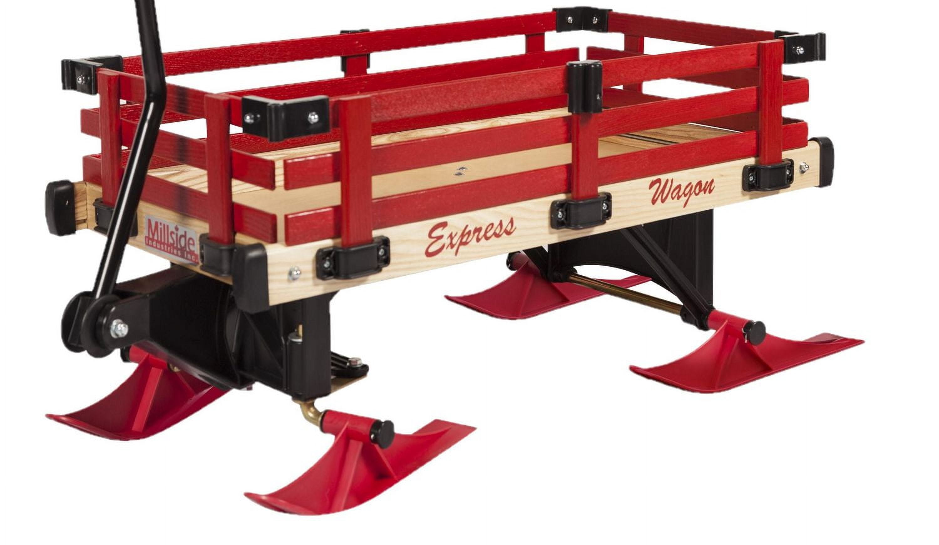 Millside Convertible Sleigh wood Wagon