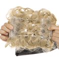 thumbnail image 2 of Women Comb Clip In Curly Hair Piece Chignon Updo Hairpiece Extension Hair Bunignons, 2 of 6