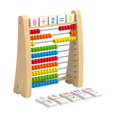 thumbnail image 3 of lionlar Add Subtract Abacus Ten Frame Set with Number Cards Educational Counting Toy for with cards, 3 of 9