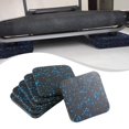 thumbnail image 1 of Ethern 4-Piece Treadmill Mat Floor Protection Mat Fitness Equipment Mat Non-Slip Rubber 6pcs, 1 of 9