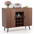 thumbnail image 1 of Costway Buffet Bahut Armoire Bar à Vin Armoire avec Tiroir et Tablettes Ajustables, 1 of 10
