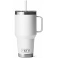 thumbnail image 4 of YETI Rambler 35 oz Straw Mug, Vacuum Insulated, Stainless Steel, White, 4 of 8