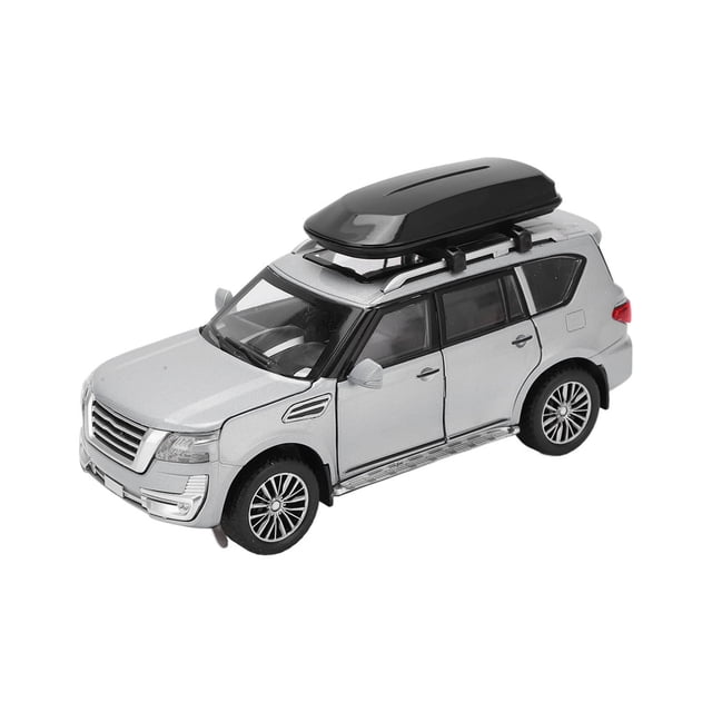Voiture Miniature Moulée sous Pression en Alliage 1/32, Voiture Jouet Électronique Cool Hautement Simulée 1/32 à Rétrofriction, Mini de Collection à Six Portes pour Garçons et Filles pour Cadeaux de Noël Noir,Blanc,Argent