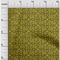 thumbnail image 1 of oneOone Cotton Poplin Fabric Geometric Block Printed Craft Fabric BTY 56 Inch Wide, 1 of 4