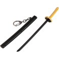 thumbnail image 1 of Demon Slayer Tanjiro Mini Katana Keychain - Anime Cosplay Figure, 1 of 1