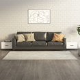 thumbnail image 1 of vidaXL Coffee Table with Metal Legs 2 pcs White 50x50x40 cm, 1 of 5