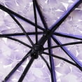 thumbnail image 4 of Meitianfacai Mini Compact Umbrella - 37" Clear Umbrella with Strong 8 Ribs - Windproof Waterproof Travel Umbrella with Sakura Pattern, Lightweight Portable Umbrella for Women Girls, 4 of 6