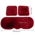 thumbnail image 3 of Openpig Imitation Seat Cover Car Seat Cushion Interior Plus Velvet Thick Warm Three-piece Set, 3 of 3