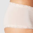 thumbnail image 2 of Maidenform Shorty en Microfibre et Dentelle pour Femmes One Fab Fit, 5, Sable, 2 of 3