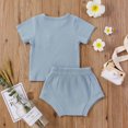 thumbnail image 4 of Birdeem Childrens Clothing New Summer Stripe T-Shirt Short Sleeve Shorts Two Piece Set Multi-Color Style, 4 of 9