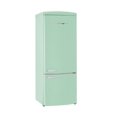 thumbnail image 1 of Unique 455L Summer Mint Green Bottom Mount Refrigerator, 1 of 18