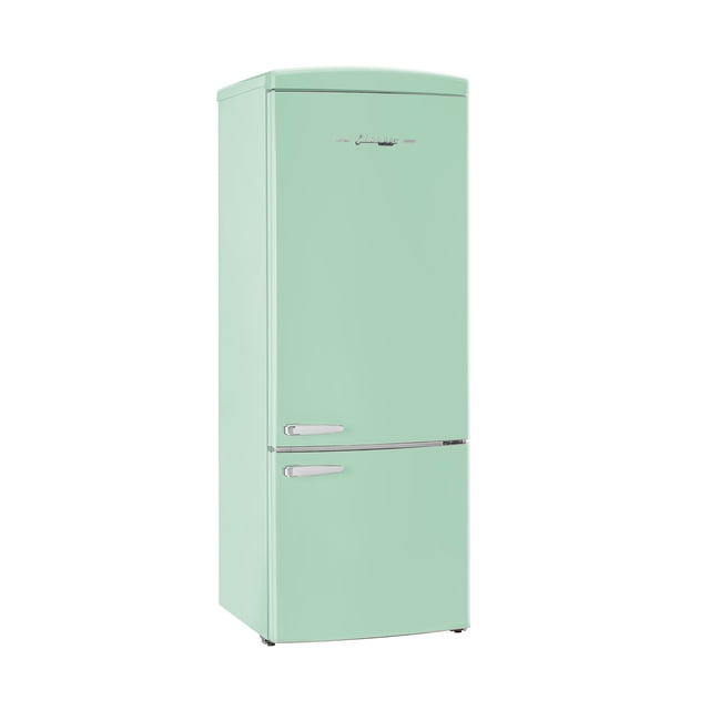 Unique 455L Summer Mint Green Bottom Mount Refrigerator