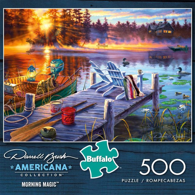 Buffalo Games - Le puzzle Americana Collection - Morning Magic - en 500 pièces