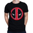 thumbnail image 1 of Deadpool Distressed Symbol T-Shirt-Medium, 1 of 4