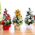 thumbnail image 3 of Mini Arbre de Noël de Table Petit Bureau Ornement de Fête Arbre Décoré, 3 of 6