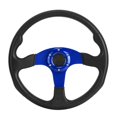 thumbnail image 4 of Universal  6Racing Car Sport Steering Wheel 14in -  PU and Aluminum Alloy Material - Upgrade Your Car Interior Style - Simple Installation - Compatible with, 4 of 8