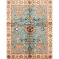 thumbnail image 1 of Ahgly Company Indoor Rectangle Abstract Sage Green Oriental Area Rugs, 2' x 4', 1 of 6