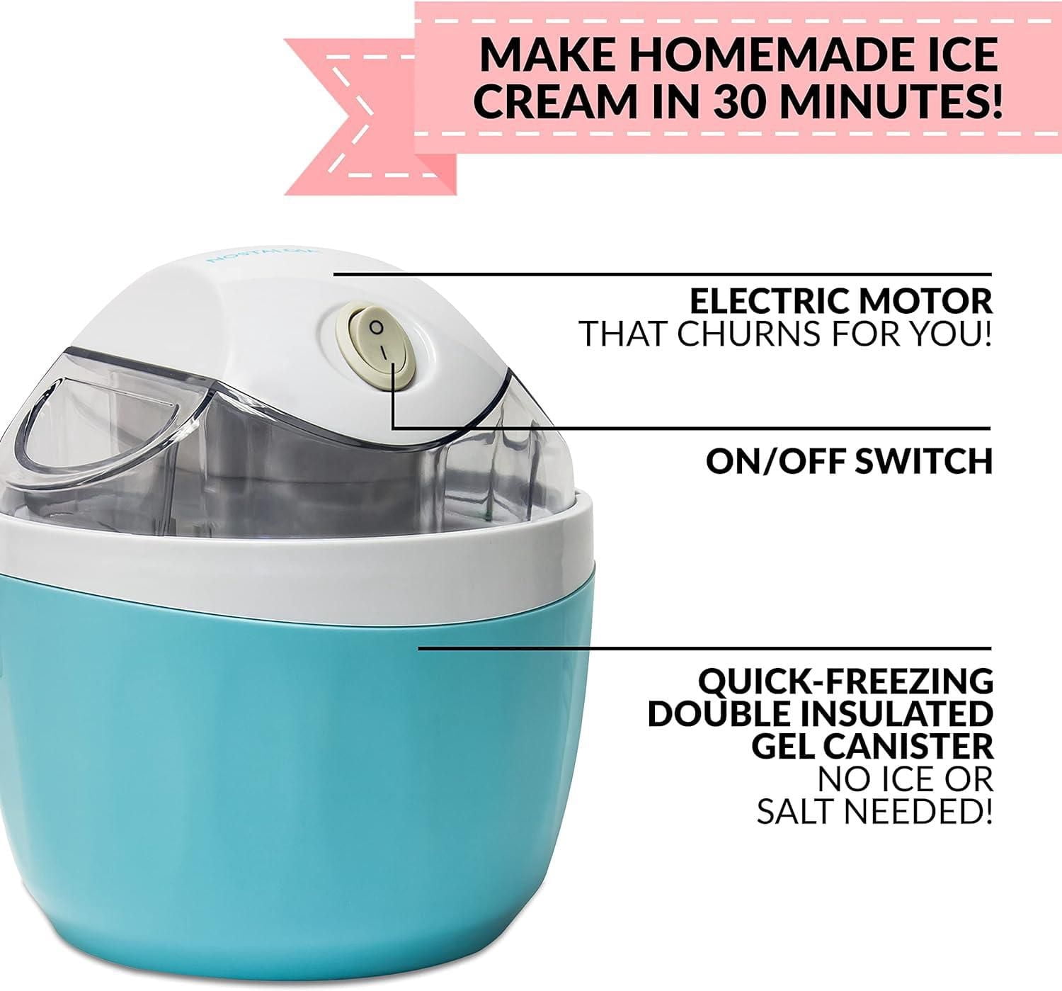 Nostalgia 1-Quart Electric Ice Cream Maker