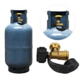 thumbnail image 4 of Adaptateur de Réservoir de Propane, Jauge de Réservoir de Propane Type1 Portable Résistante à la Corrosion pour Réchaud de Camping pour VR pour Gril à Gaz, 4 of 7