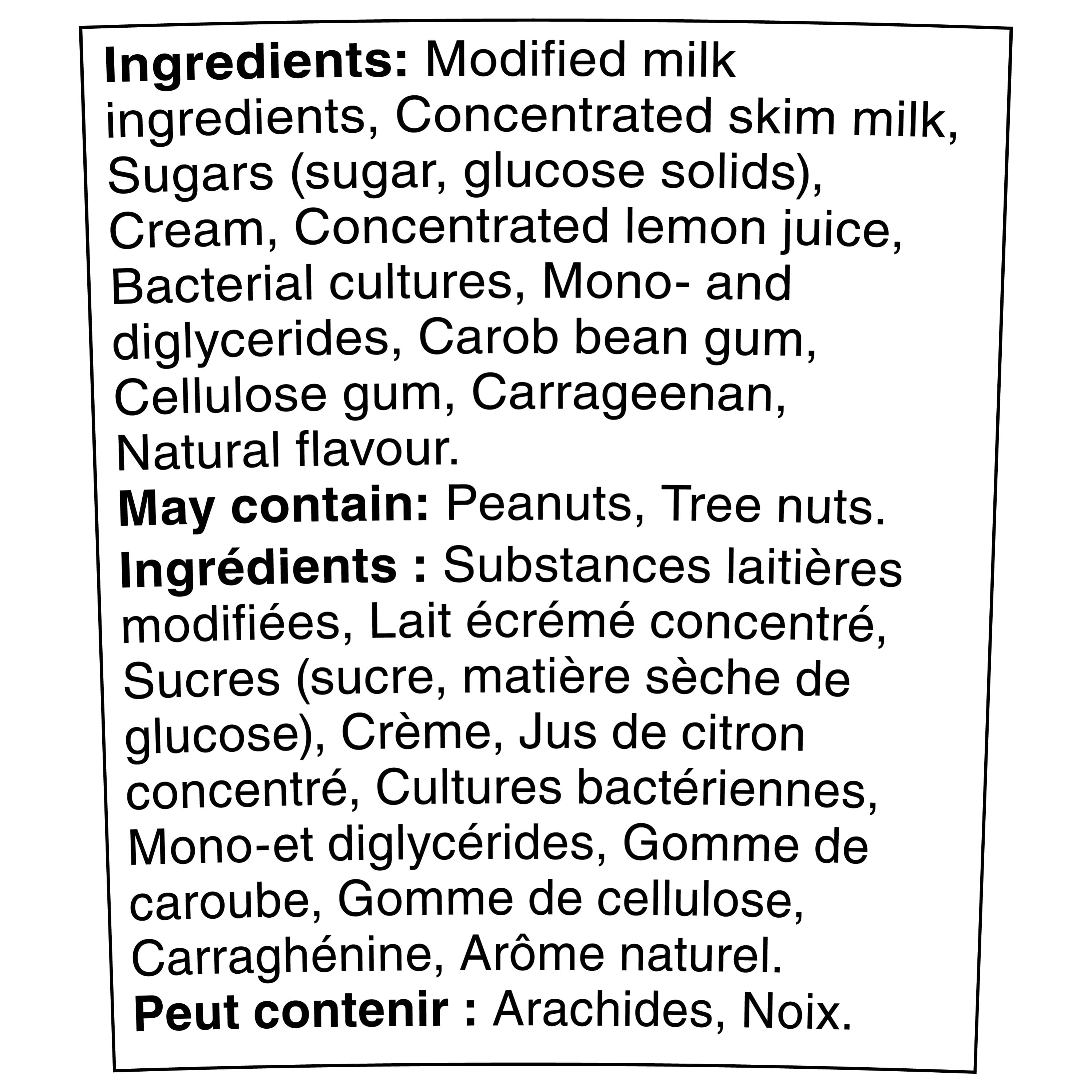 IOGO Frozen Yogurt, Vanilla, Real Dairy, Prepared In Canada, 100% Canadian Milk, 946 ml