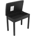 thumbnail image 2 of On Stage KB8902B Banc Piano avec Dessus Rabattable pour Rangement Noir, 2 of 2