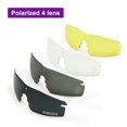 thumbnail image 4 of Polarized Military Sunglasses Ballistic Army Goggles Men Frame 3/4 Lens Combat War Game Eyeshields, 4 of 5
