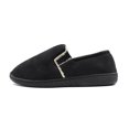 thumbnail image 2 of SLM Hommes Faux Daim Glisser sur Éponge Doublé Chaussures de Maison Pantoufles, 2 of 2