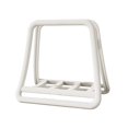 thumbnail image 2 of Miulika Vertical Laptop Holder Anti Scratch Stable Desktop Holder for Home Work Desk White, 2 of 9