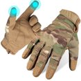 thumbnail image 2 of Motorcycle Gloves Touchscreen Breathable Anti-slip Adjustable Wrist Strap Knuckles Protection Full Finger Gloves, 2 of 7