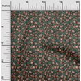 thumbnail image 2 of oneOone Polyester Spandex Dark Green Fabric Asian Suzani Sewing Craft Projects Fabric Prints By Yard 56 Inch Wide, 2 of 5