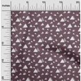 thumbnail image 1 of oneOone Viscose Chiffon Fabric Triangle Geometric Print Sewing Fabric BTY 42 Inch Wide, 1 of 5