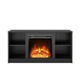 thumbnail image 4 of Ameriwood Home Meuble télé avec foyer d’Ameriwood Home, 55 po, chêne noir, 4 of 9