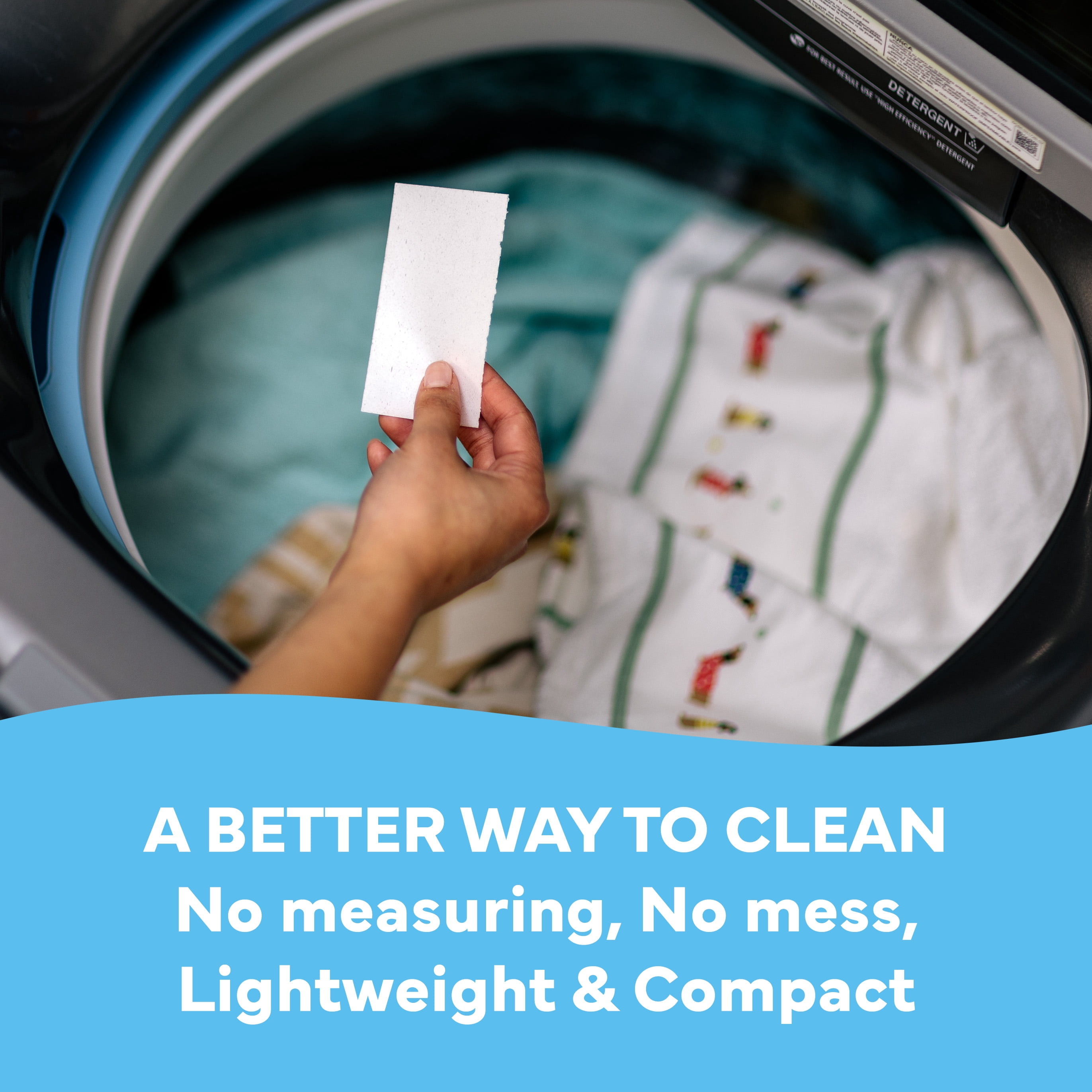 Tru Earth Laundry Detergent Sheets - 64 Strips - Fresh Linen