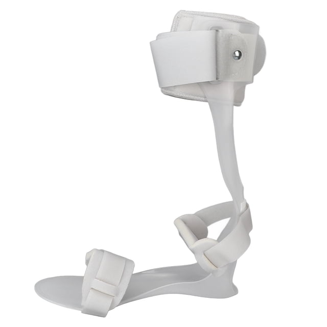Foot Drop Splint, Lightweight Walking Posture Improvement Skid Resistance Ankle Foot Orthosis Support for Weak Plantar Muscles for Nerve Palsy for Daily Use Left,Right