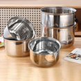 thumbnail image 5 of RRJ Stainless Steel Rice Cooker Inner Pot Replacement, Multifunctional Non-Stick Cooking Pot For Rice Grains Stews Soups, Durable Removable Inner Bowl For Electric Rice Cooker, Universal Fit, 5 of 5