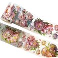 thumbnail image 2 of jifeng Pet Washi Tape Creative Decorative Masking Tape for Card Gift Wrapping Diary Red Peony, 2 of 9