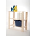 thumbnail image 1 of Adwood Pine 3 Shelf Pine Wood Storage, 1 of 5